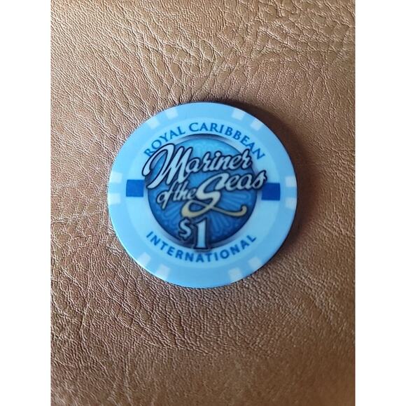 Mariner of the Seas Royal Caribbean International $1 Casino Chip GOING AWAY - Picture 2 of 3